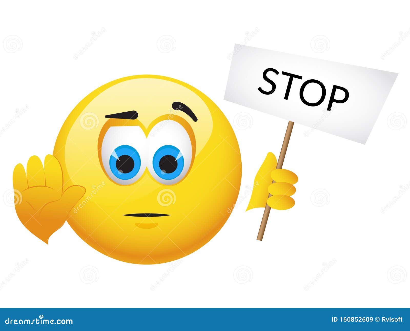 Gelbe Emojis vektor abbildung. Illustration von glück 160852609