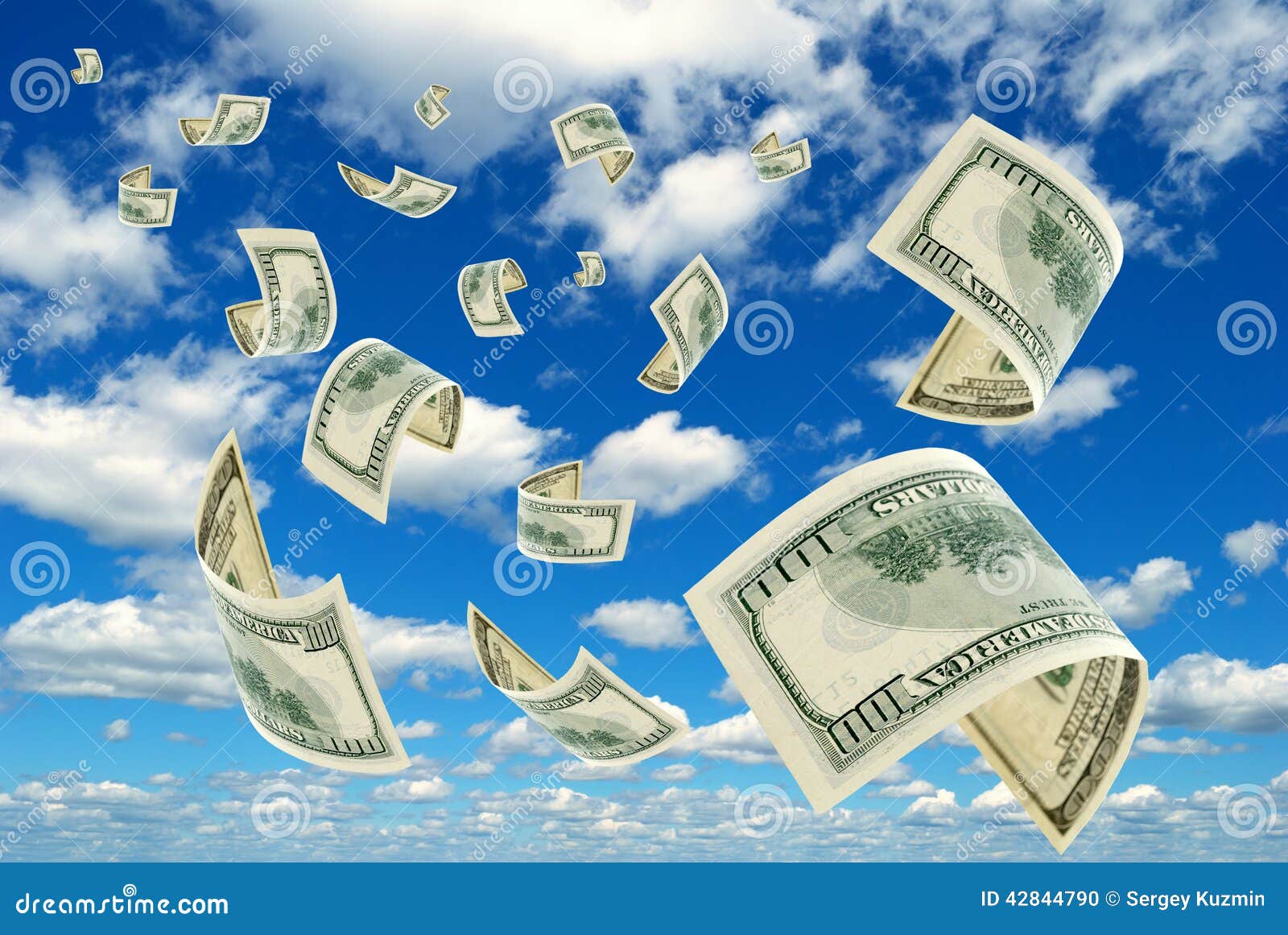 Geld In Der Luft Stockfoto Bild Von Korruption Bedeutet 42844790