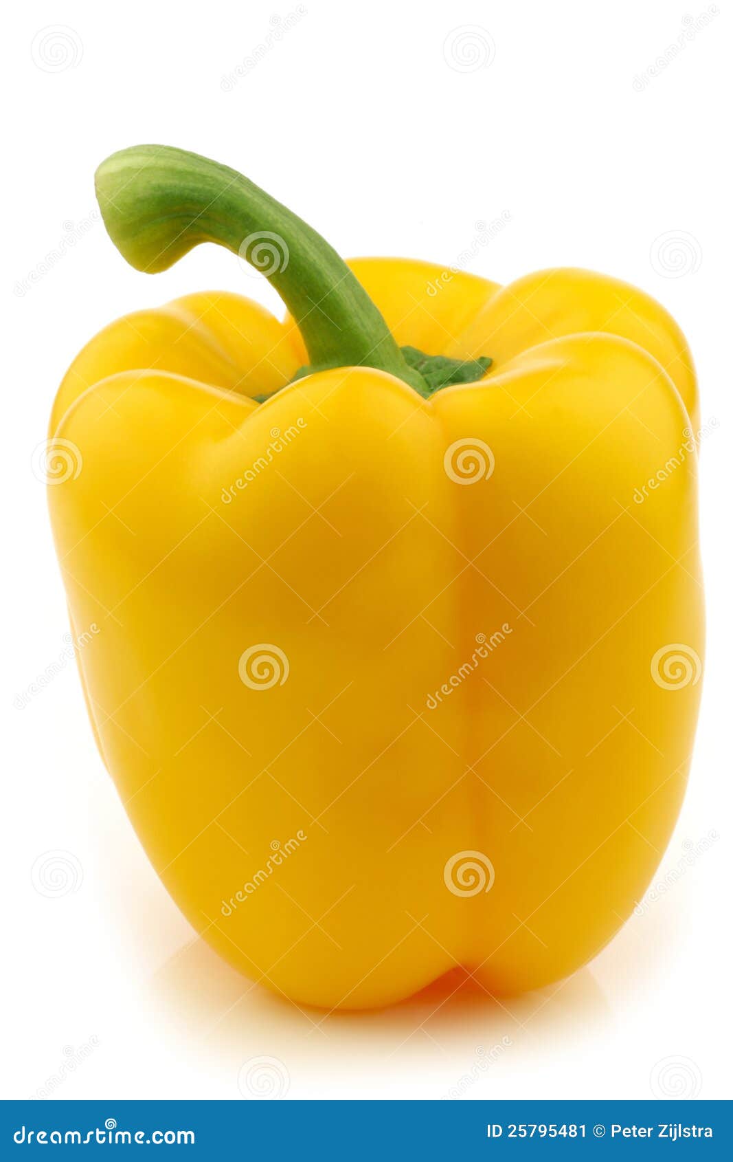 Gele Groene Paprika (capsicum) Stock Afbeelding Image of gezond, vers