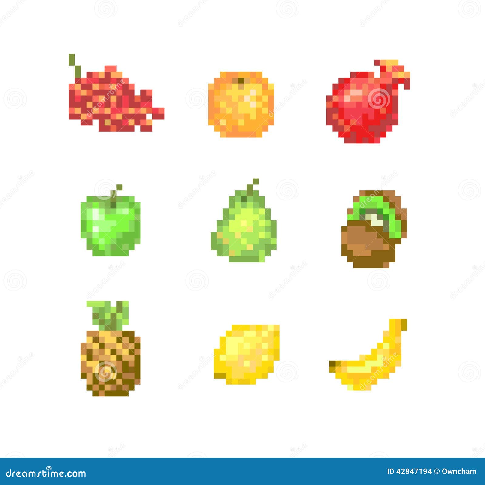 Pixel Fruits