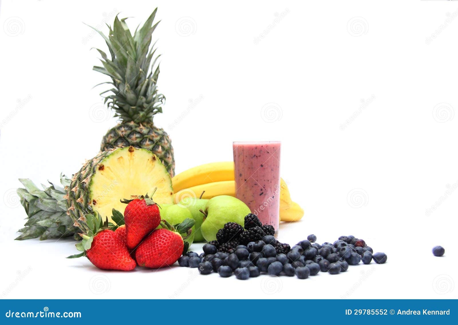 Gemischte Frische Frucht Juice Smoothie Stockfoto - Bild von ...
