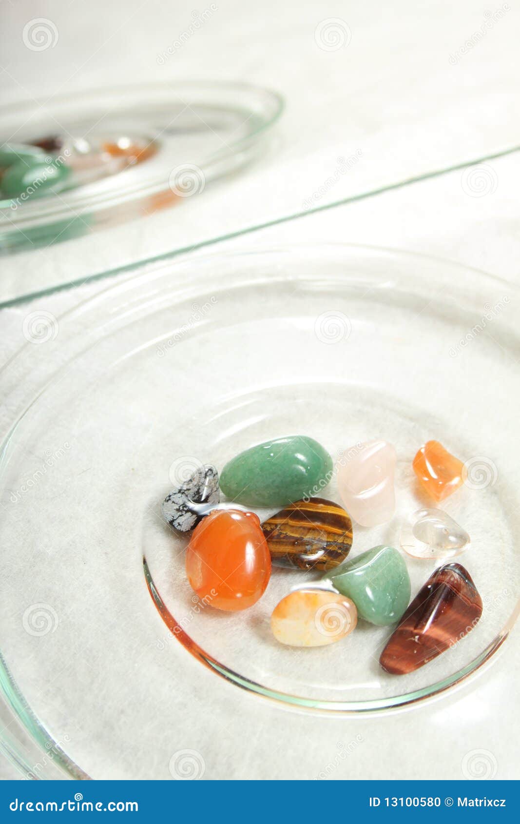 Gemstones in the bowl stock photo. Image of gemstones 13100580