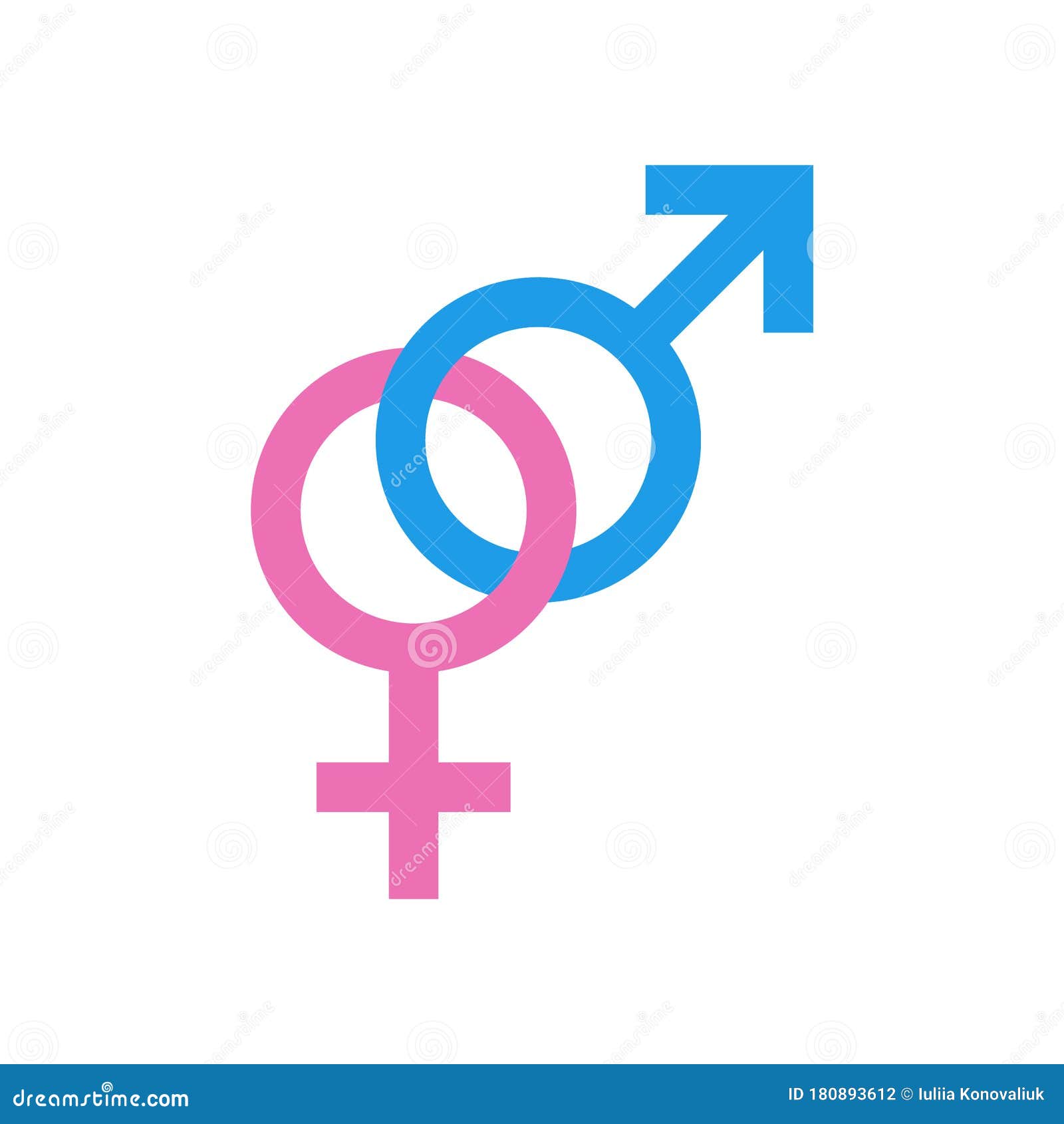 Gender Icon. Male and Female Icon. Symbols of Men and Women Stock ...