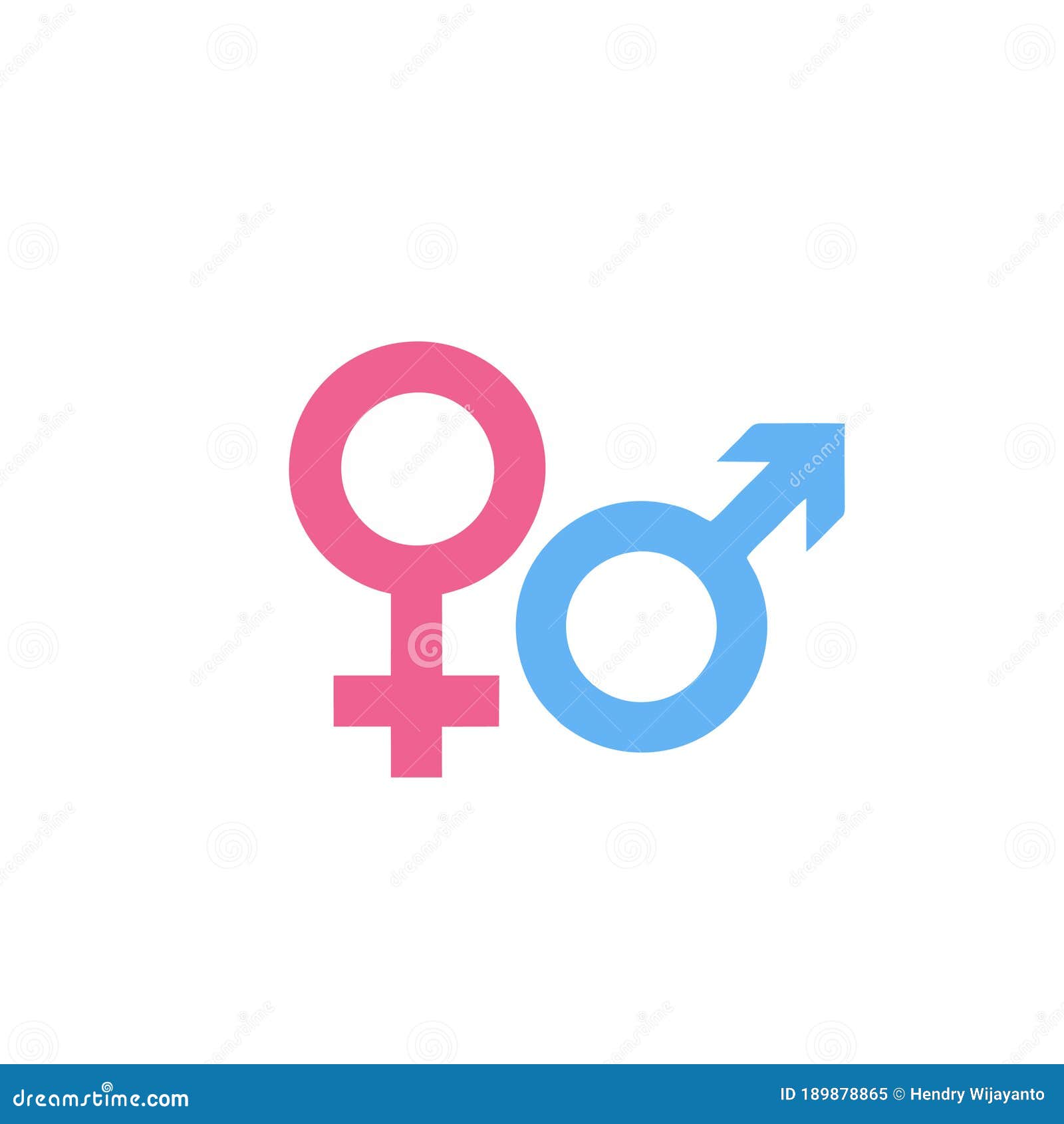 Gender Logo Icon and Simple Flat Symbol for Web Site, Mobile, Logo, App ...