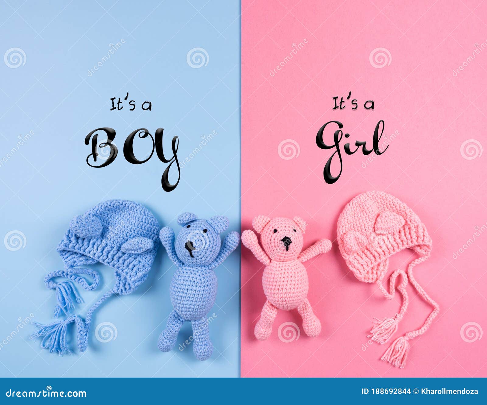 Gender Reveal On A Blue And Pink Background Royalty Free Stock Image gender-reveal-on-a-blue-and-pink-background-royalty-free-stock-image