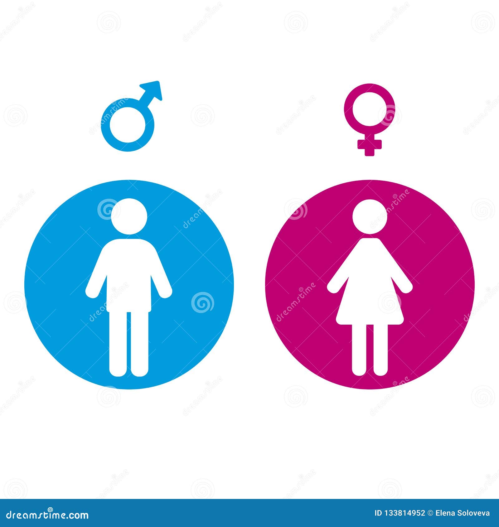 Male And Female Gender Symbols