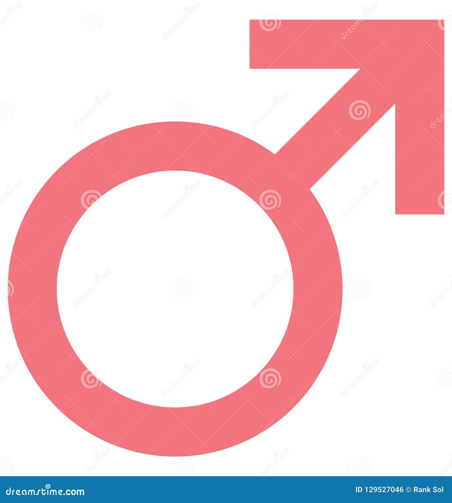 Gender Symbol Sex Symbol Isolated Vector Icon That Can Be Easily Modified Or Edit Stock Vector