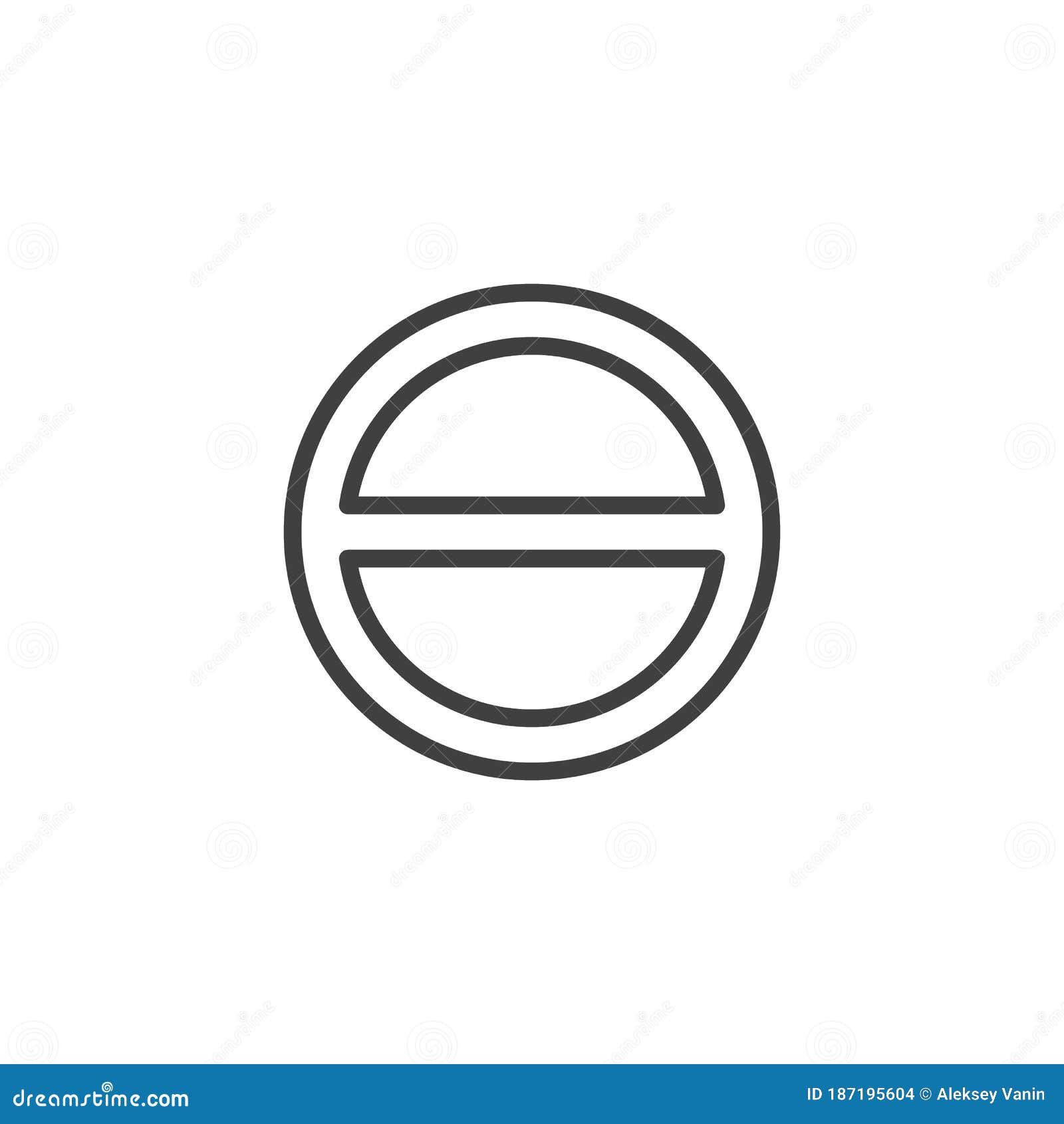 genderless line icon