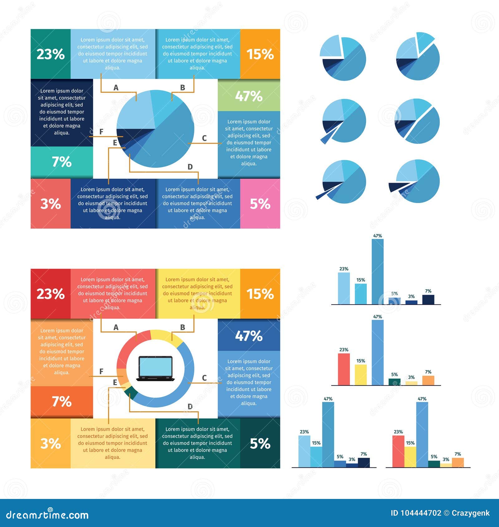 Create Pie Chart Infographic