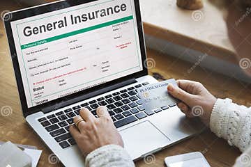 General Insurance Rebate Form Information COncept Stock Image Image 