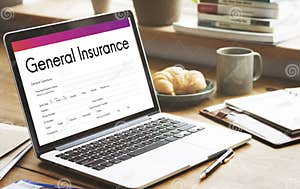 General Insurance Rebate Form Information COncept Stock Image Image 