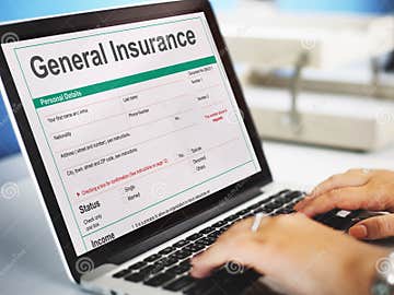 General Insurance Rebate Form Information COncept Stock Photo Image 