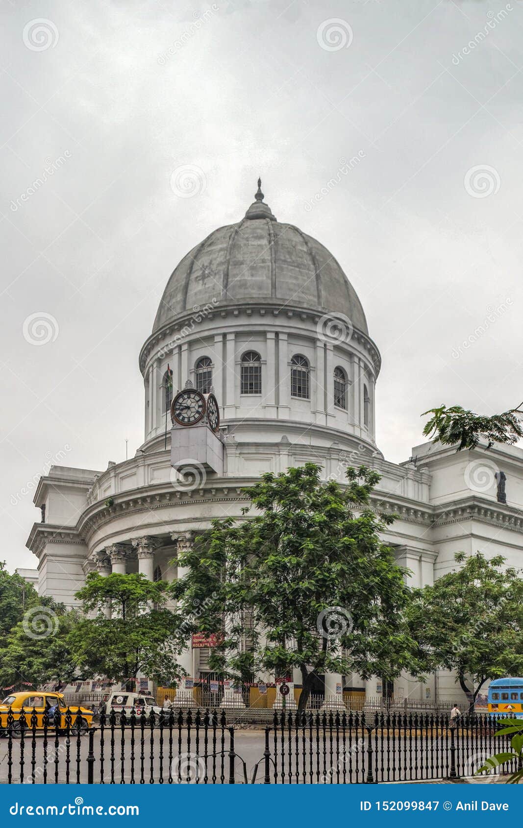 Clock Tower On General Post Office, Kolkata,West Bengal ...