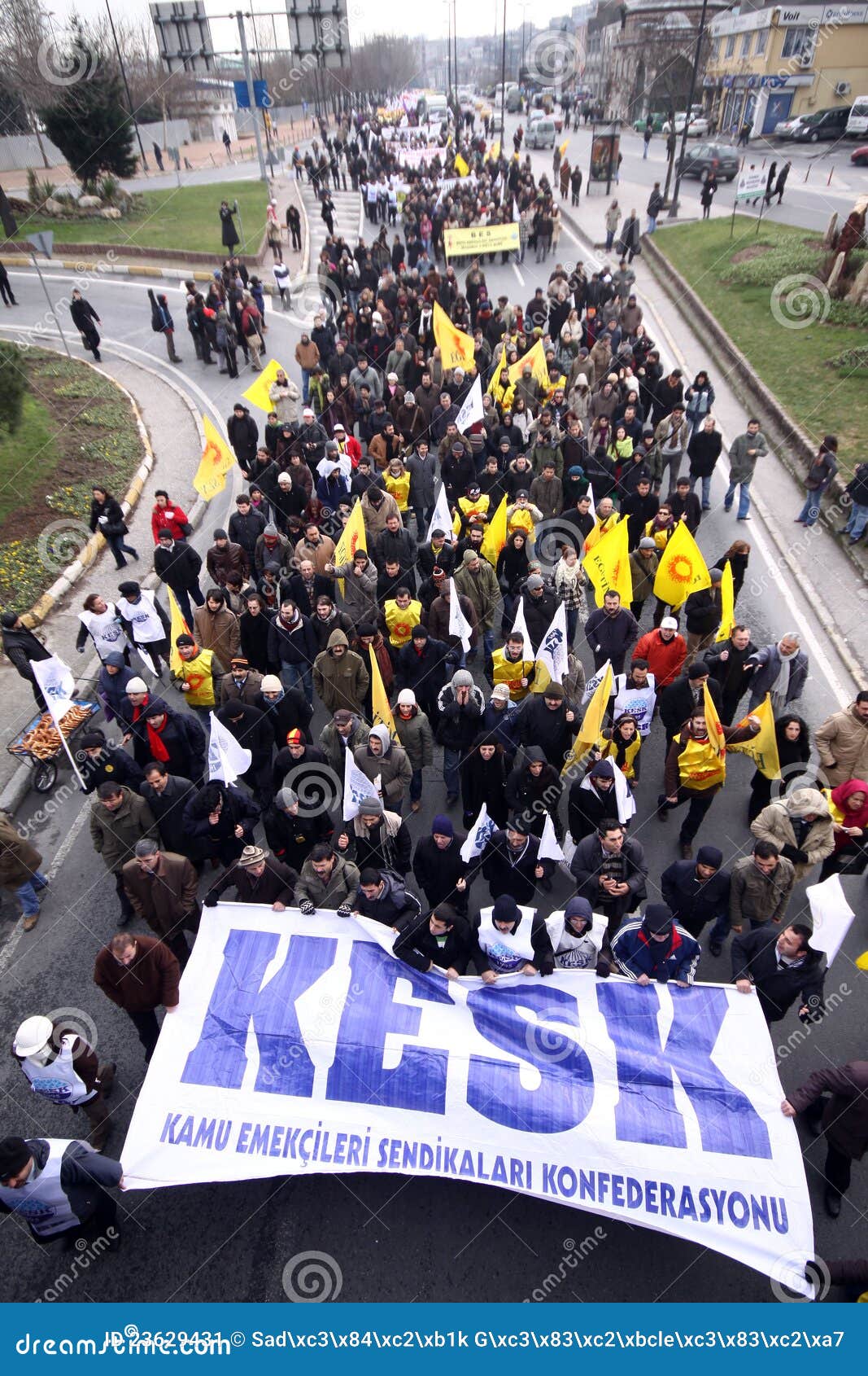 General Strike in Turkey. editorial photo. Image of government 23629431