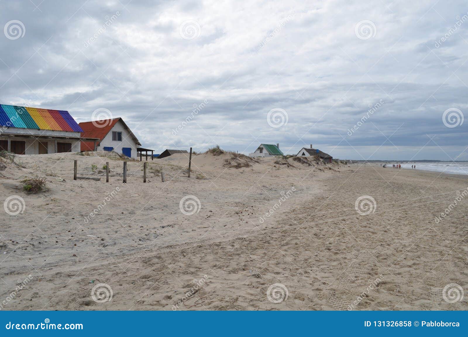 general view of valizas, rocha, uruguay