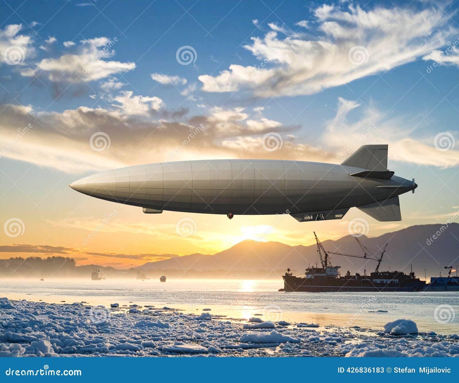 Airship Glides Stock Illustrations – 141 Airship Glides Stock  Illustrations, Vectors & Clipart - Dreamstime