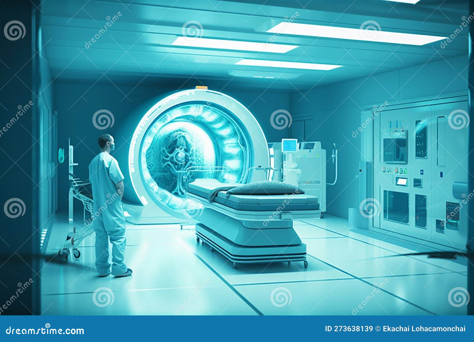 Generative AI. Advanced Medical Screening Technology in Action at