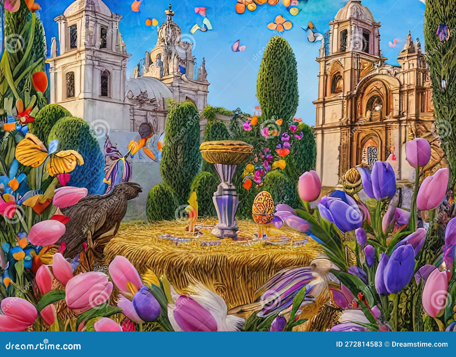 easter holiday scene in toluca,mÃ©xico,mexico.