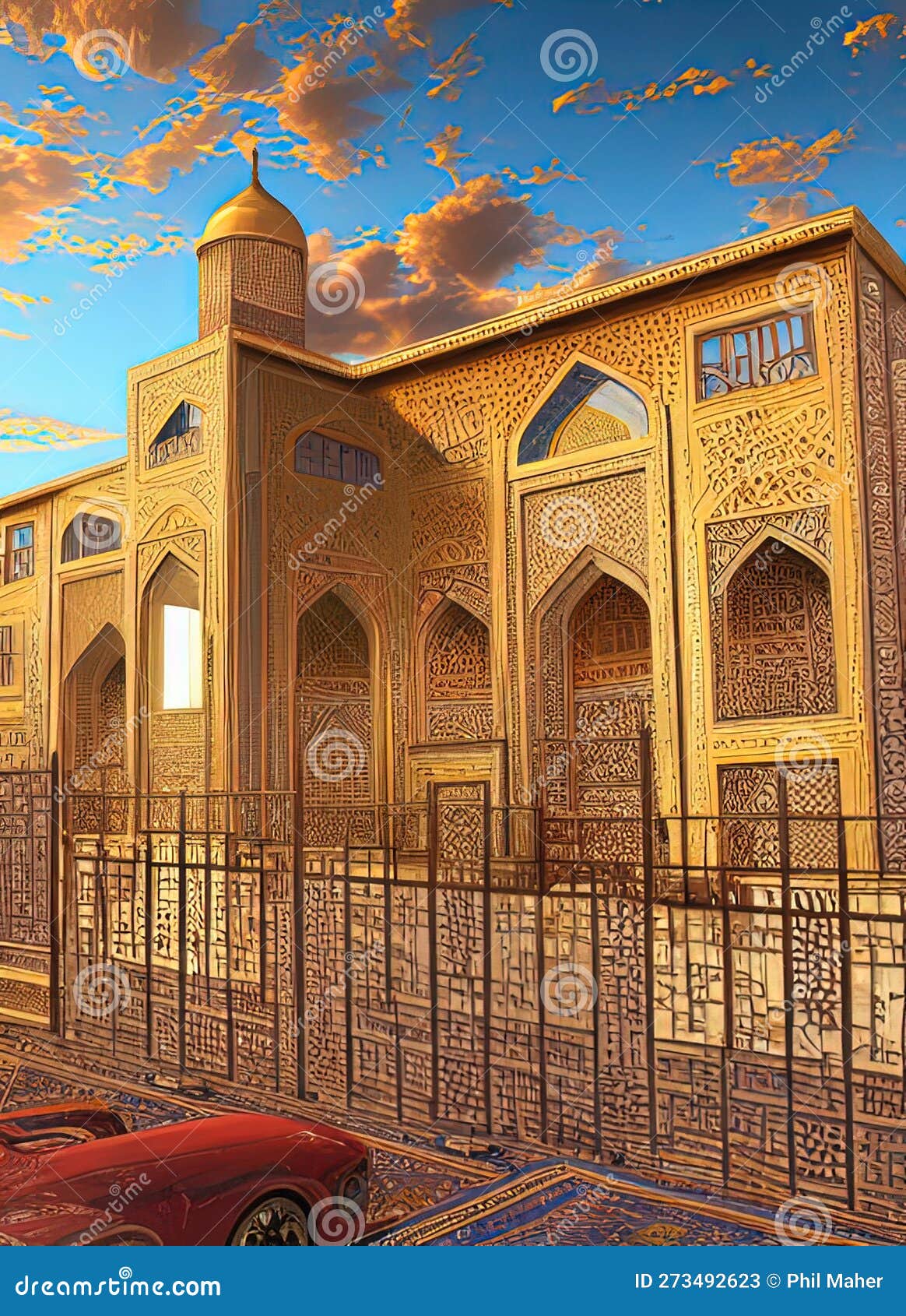 fictional mansion in tabriz, ?z?arb?yj?n-e sharq?, iran.