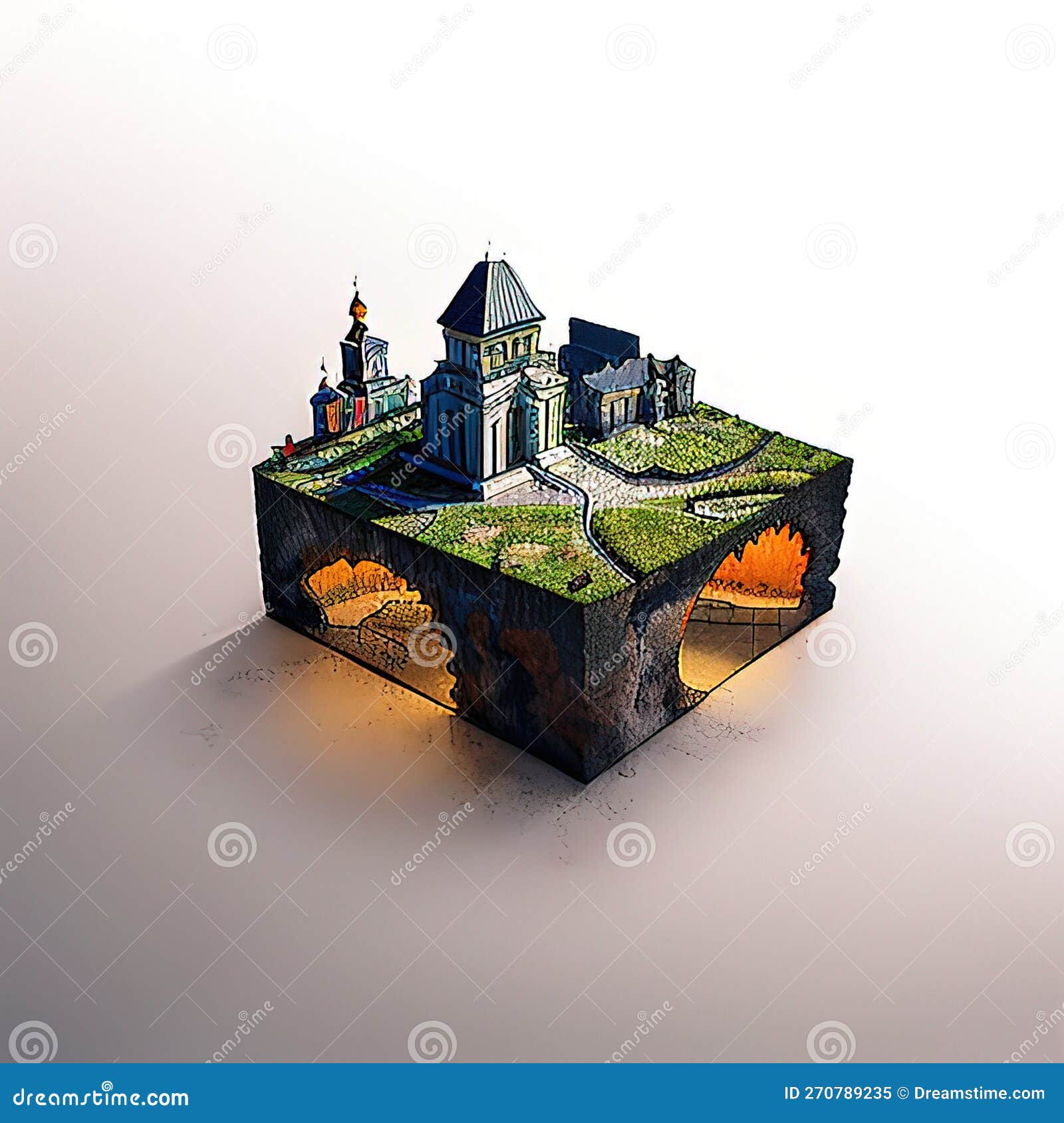 lviv, lâvivsâka oblastâ, ukraine microcity model. generative ai.
