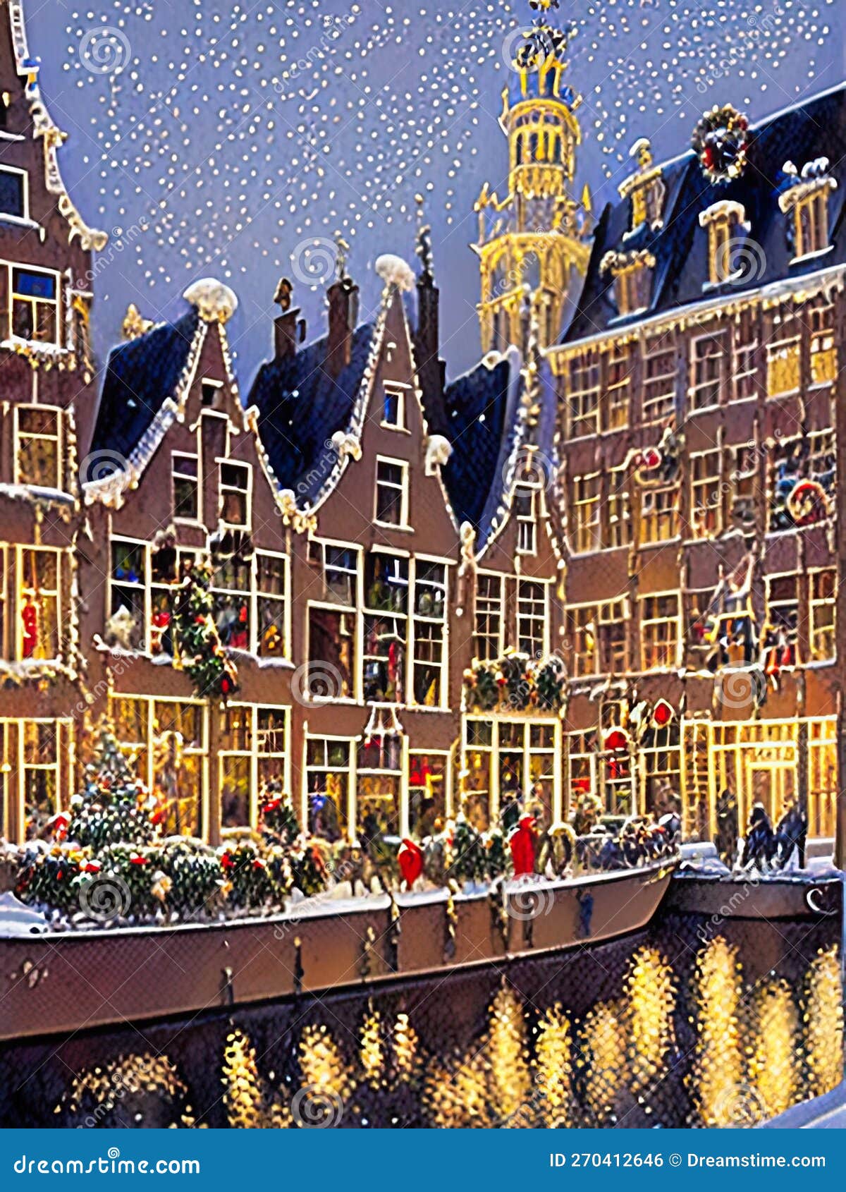 saint nicholas dayÂ â (5 or 6 decembe holiday depiction. generative ai.