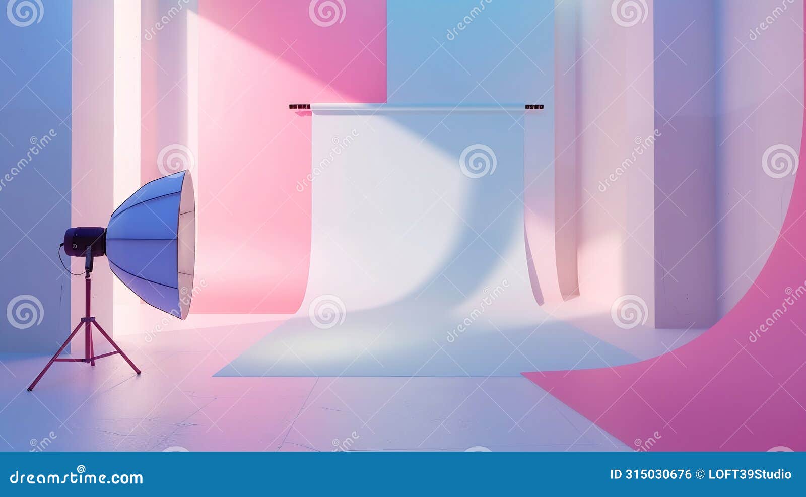generative ai aspect ratio  43  fabric pop up basic unit advertising banner media display backdrop empty backgroun