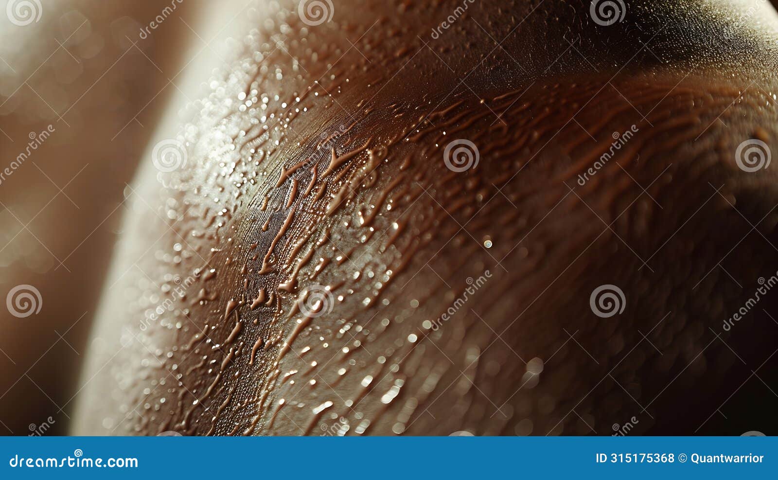 generative ai back detailed texture of human skin close up shot of young africanamerican male body skincare bodyca