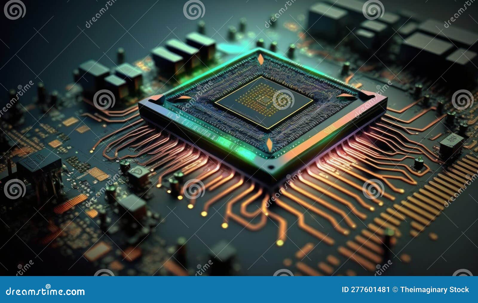 The Amazing World of Microchips and Computers, Macro Shooting Cyber