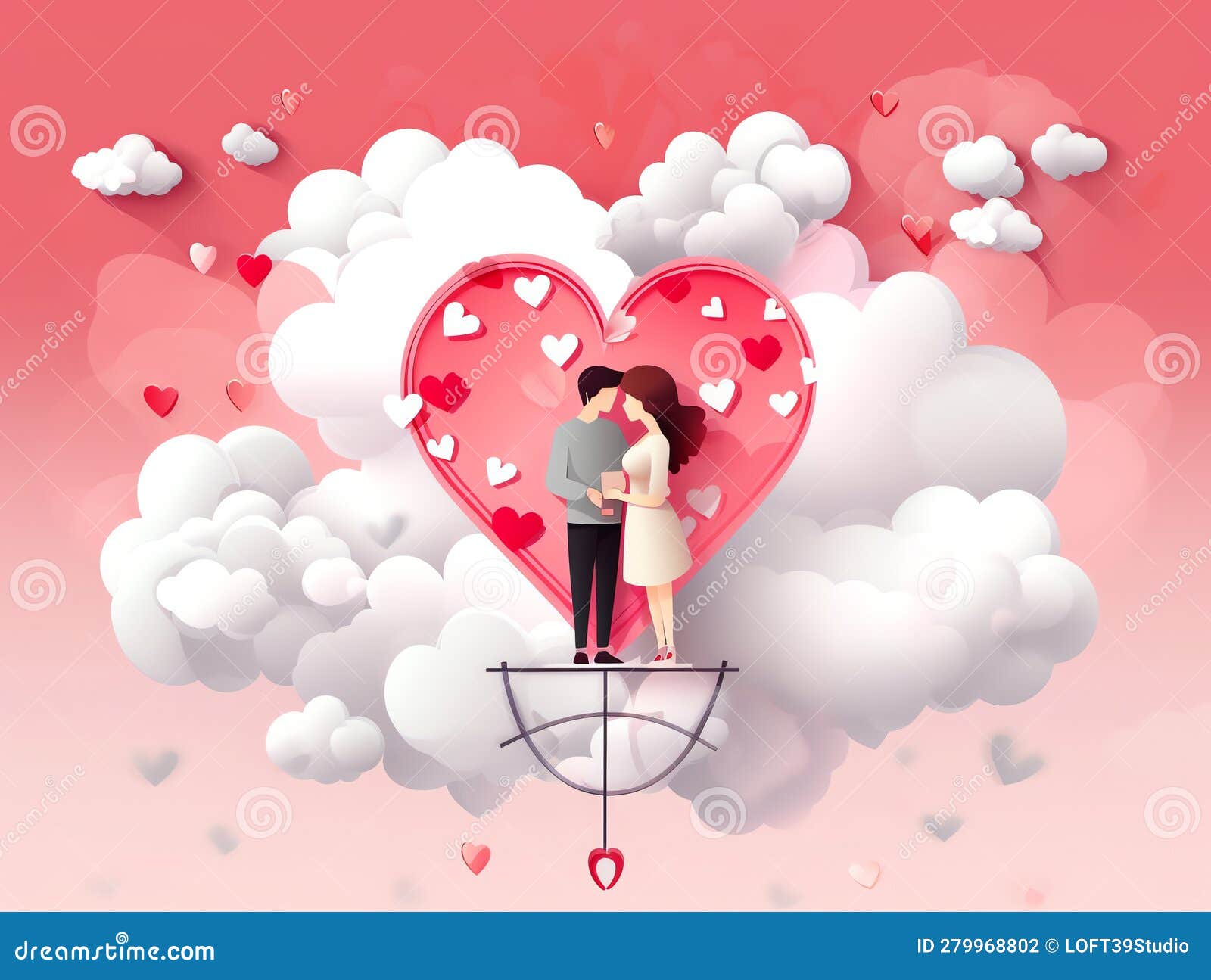 Generative AI Cupid in White Toga- Stock Illustration - Illustration of ...