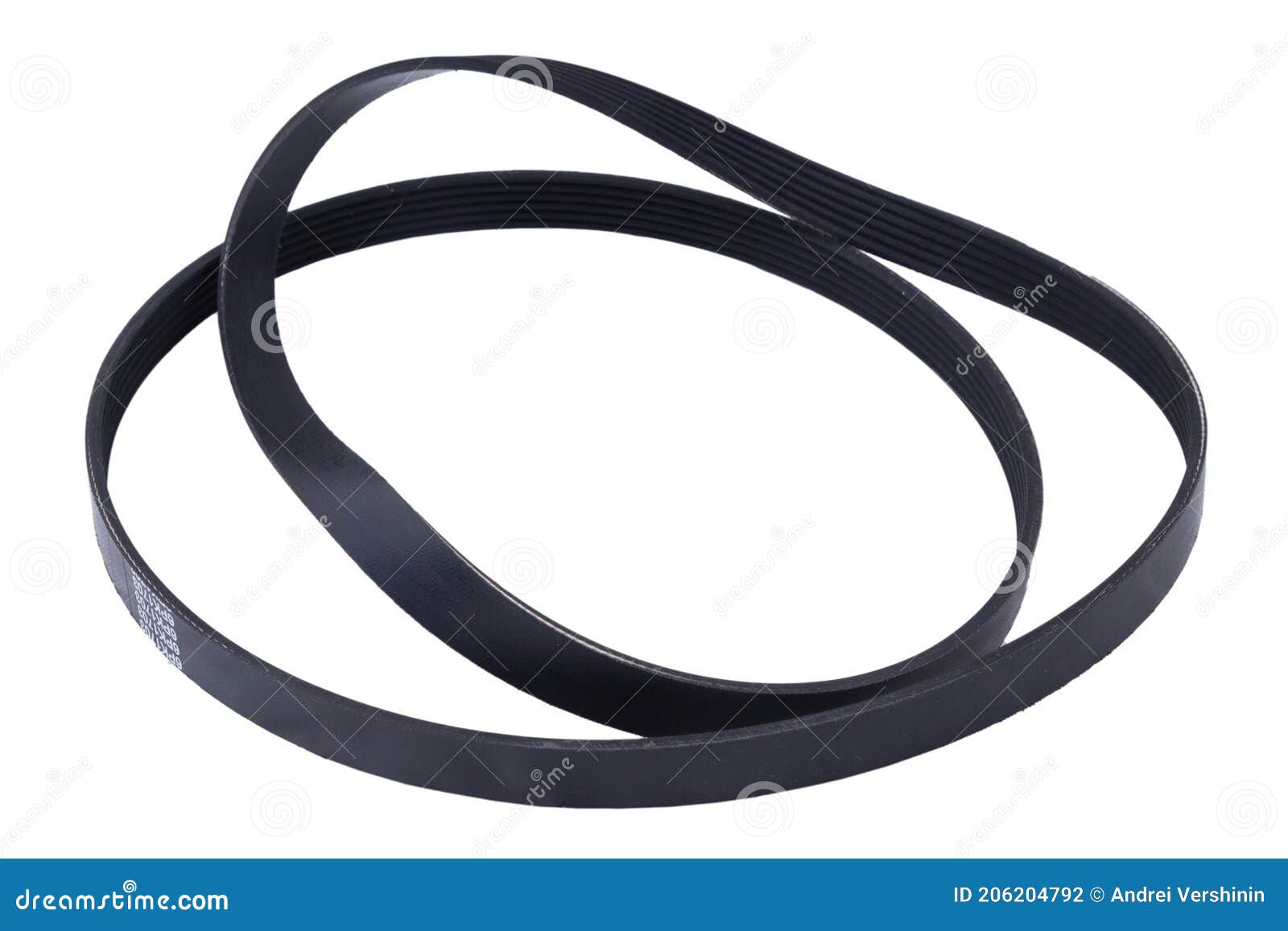 Generator Belt Car Isolated on White Background Stock Photo Image of