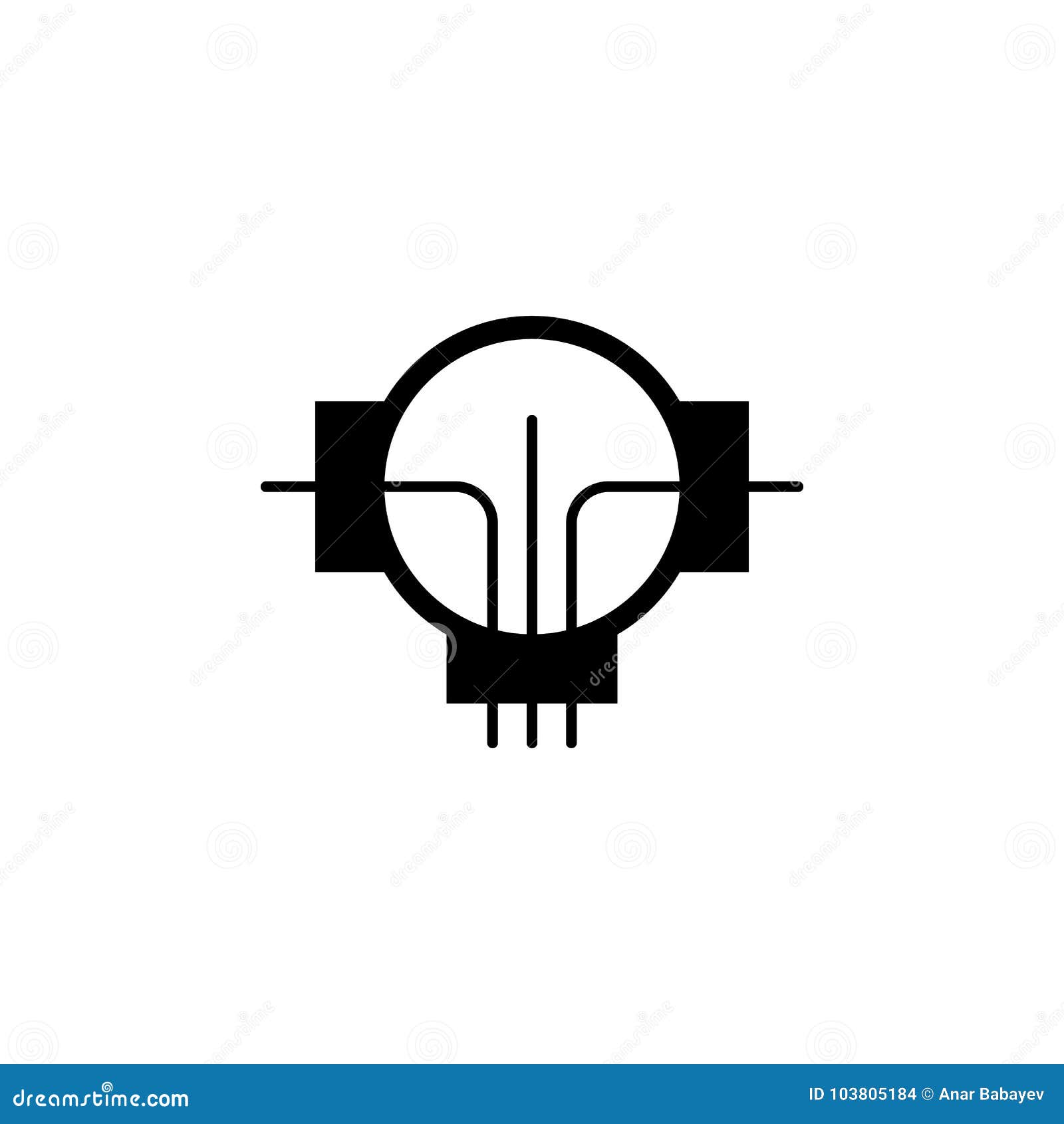 Download Electricity generator icon stock vector. Illustration of element - 103805184