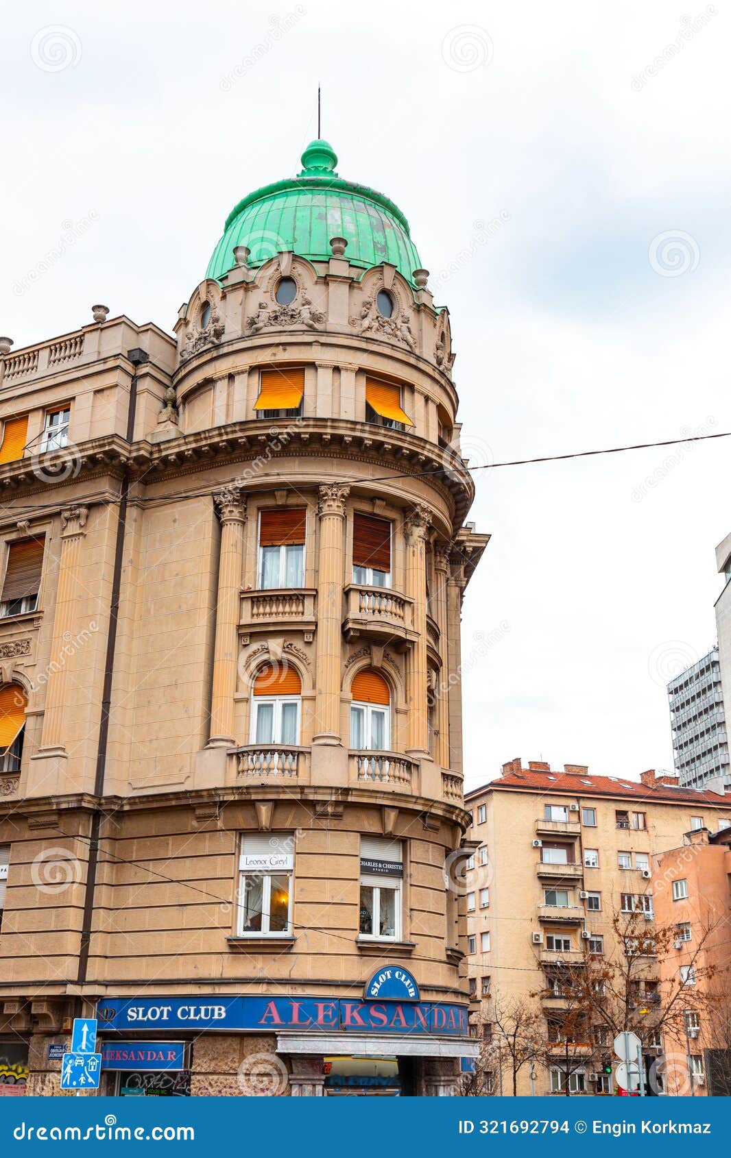 Generic Architecture and Street View from Belgrade, Serbia Stock Photo Image of srbija