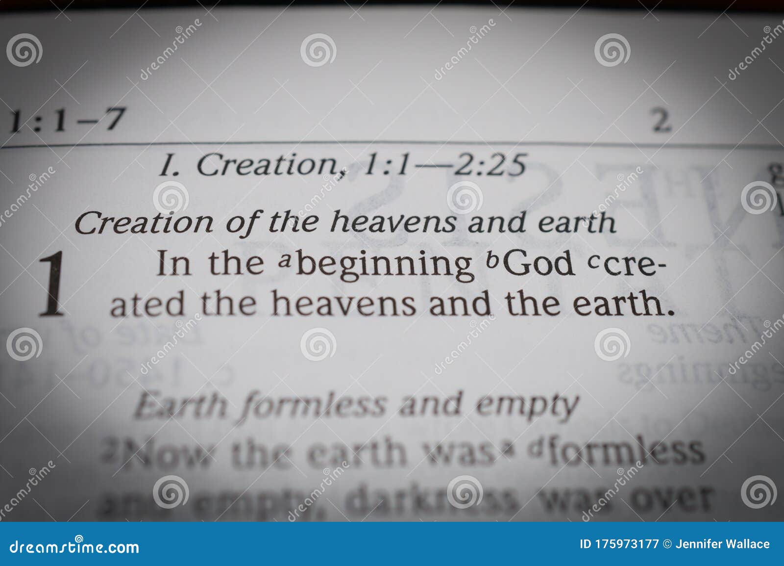genesis 1:1 in the beginning