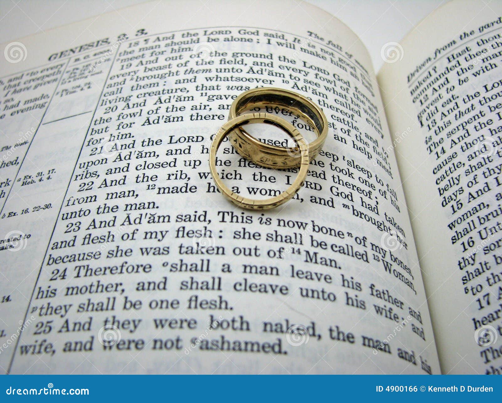 genesis wedding vow and rings