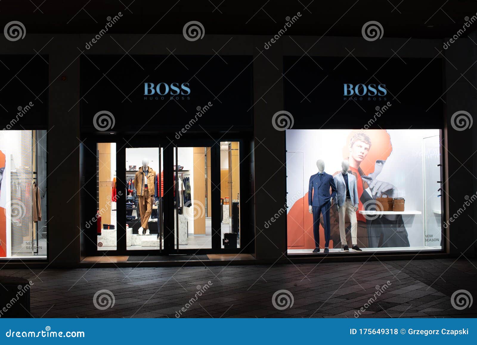 boss shoes stock