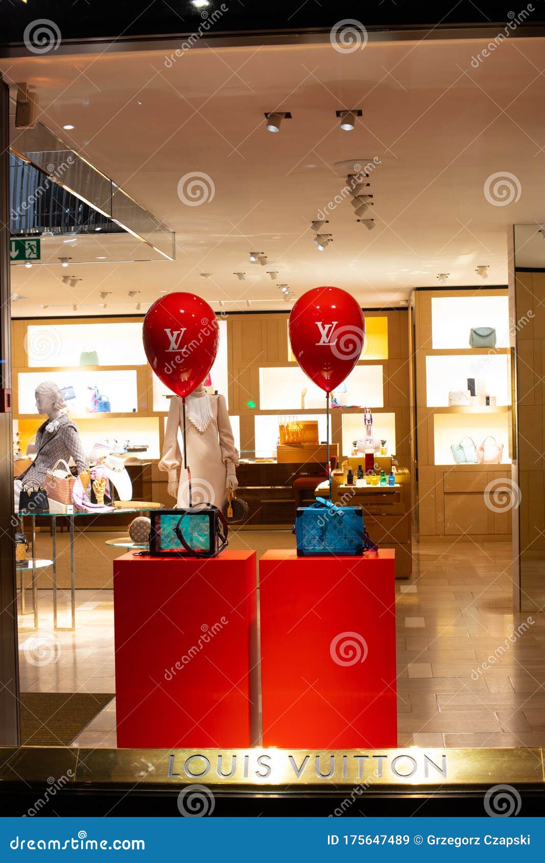 LV Louis Vuitton Fashion Store, Window Shop, Bags, Clothes and Shoes on  Display for Sale, Modern Louis Vuitton Fashion House Editorial Stock Image  - Image of footwear, famous: 175647489