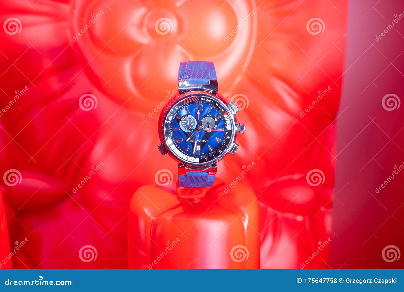 Louis Vuitton Watch On Display For Sale, LV Louis Vuitton Is Fashion House And Luxury Retail ...
