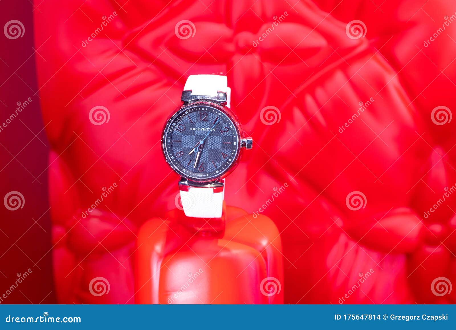 Louis Vuitton Watch on Display for Sale, LV Louis Vuitton is Fashion House  and Luxury Retail Company Editorial Stock Image - Image of exterior,  jewelry: 175647814