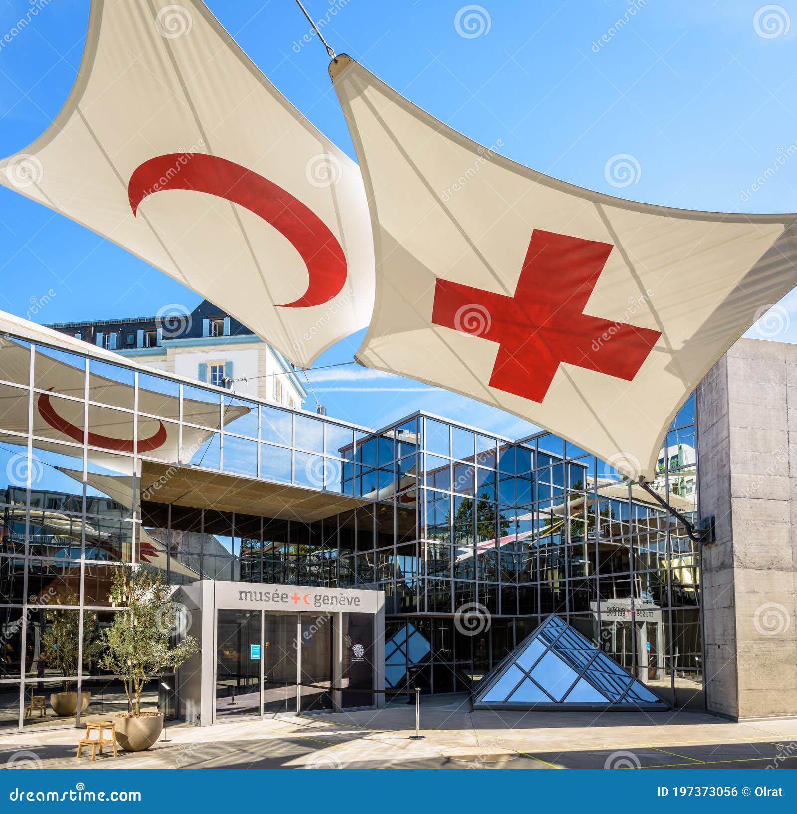 of the International Red Cross and Red Crescent Museum in Geneva, Switzerland Editorial Photo - Image of nongovernmental, humanitarian: 197373056
