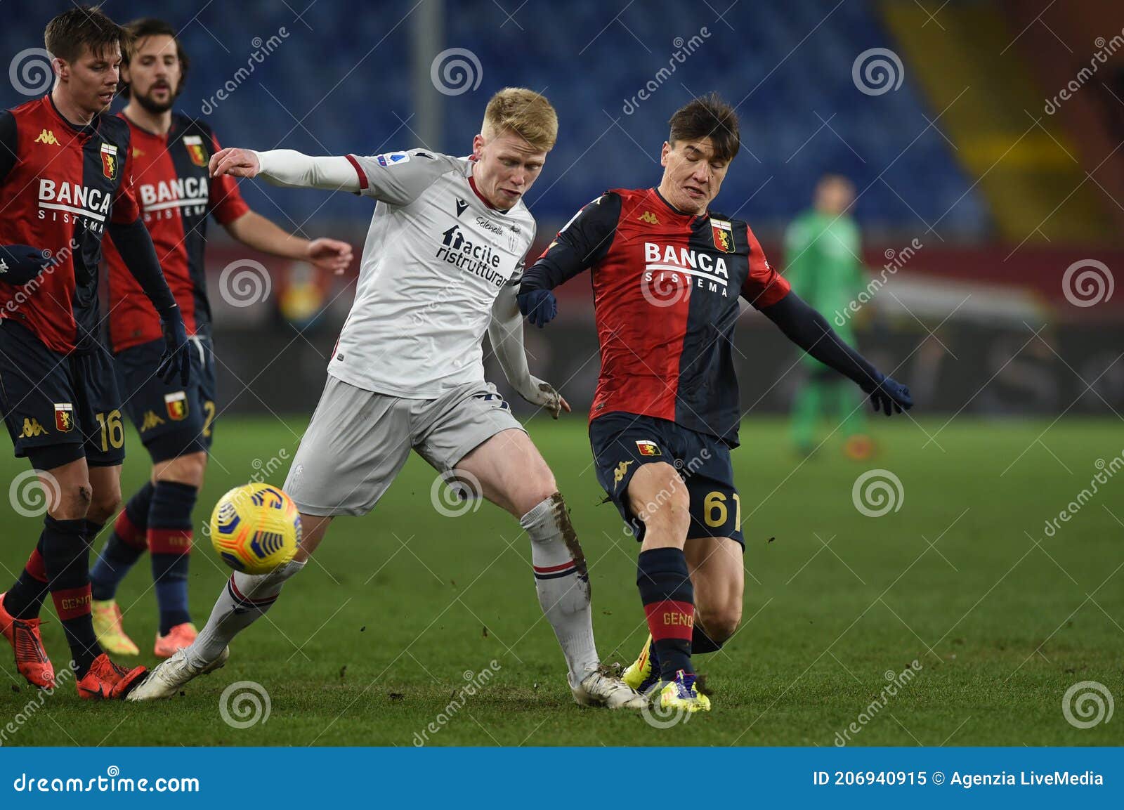 Genoa Cfc Vs Bologna Fc Editorial Image Image Of Championship 206940915