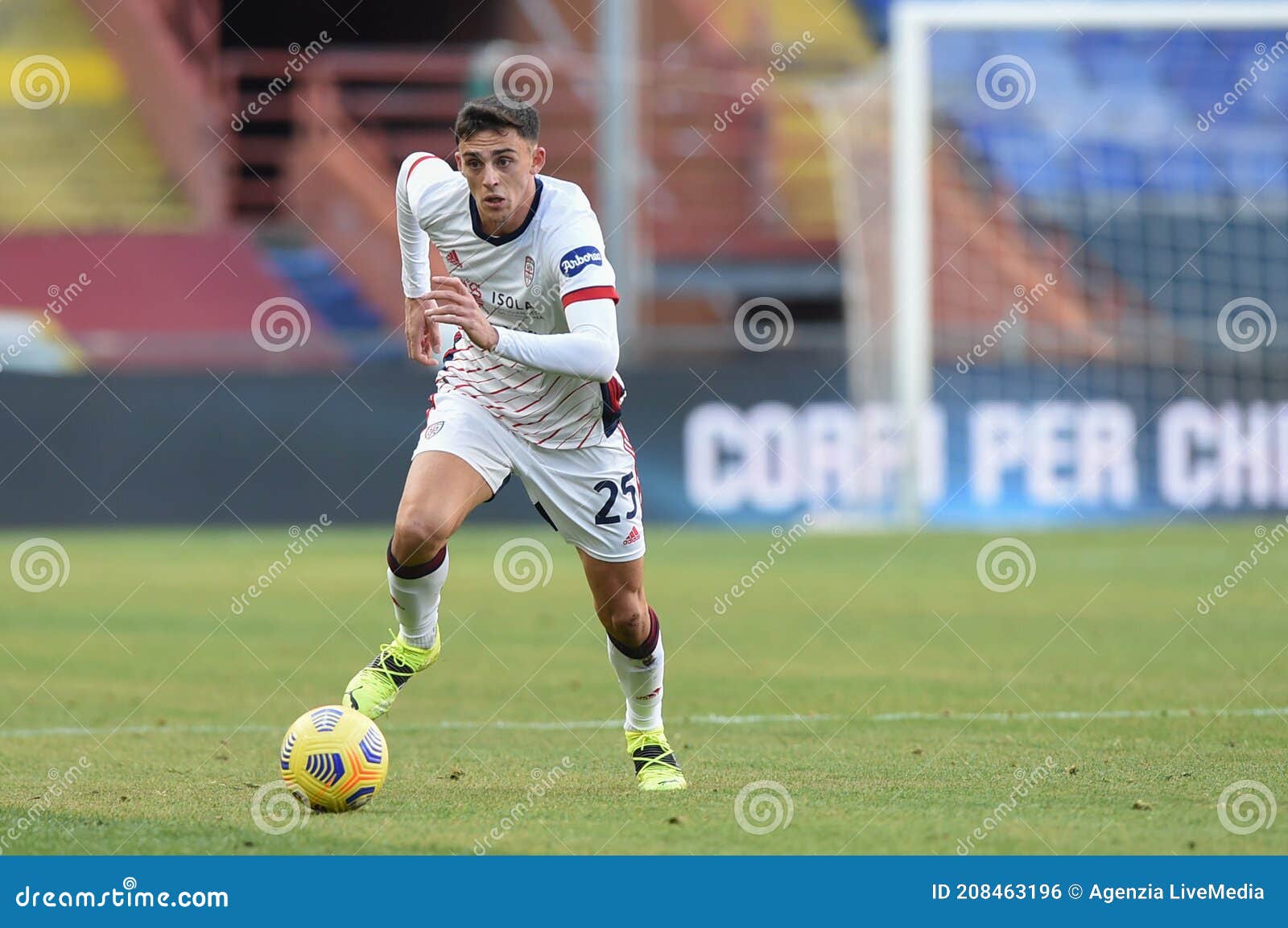 Genoa CFC Vs Cagliari Calcio Editorial Photography - Image of