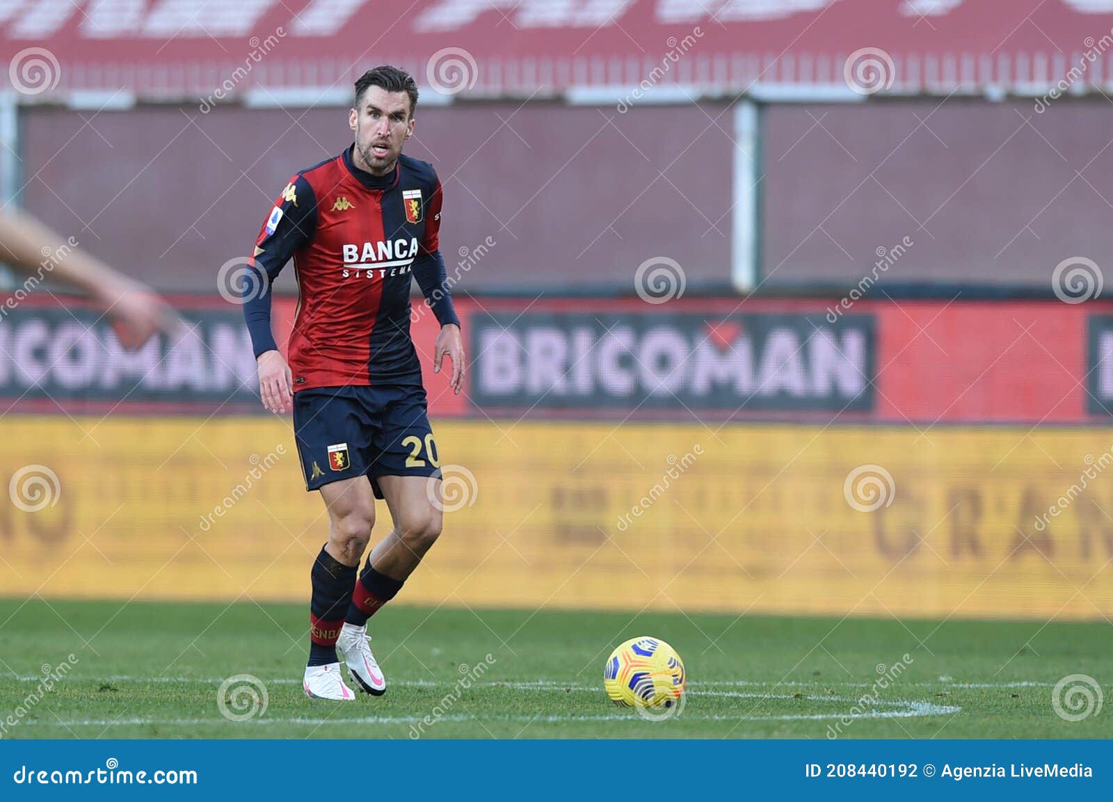 Genoa CFC Vs Cagliari Calcio Editorial Photography - Image of