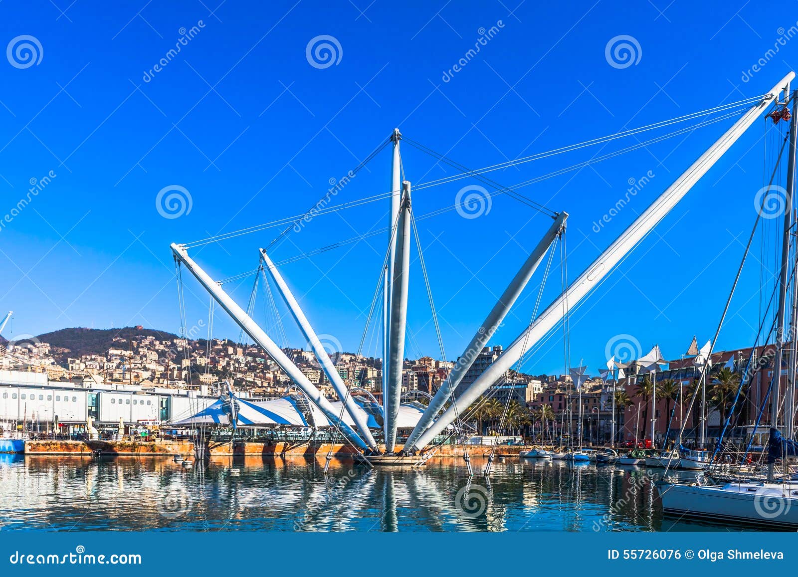 Genoa editorial photo. Image of ships, resort, sunny 55726076