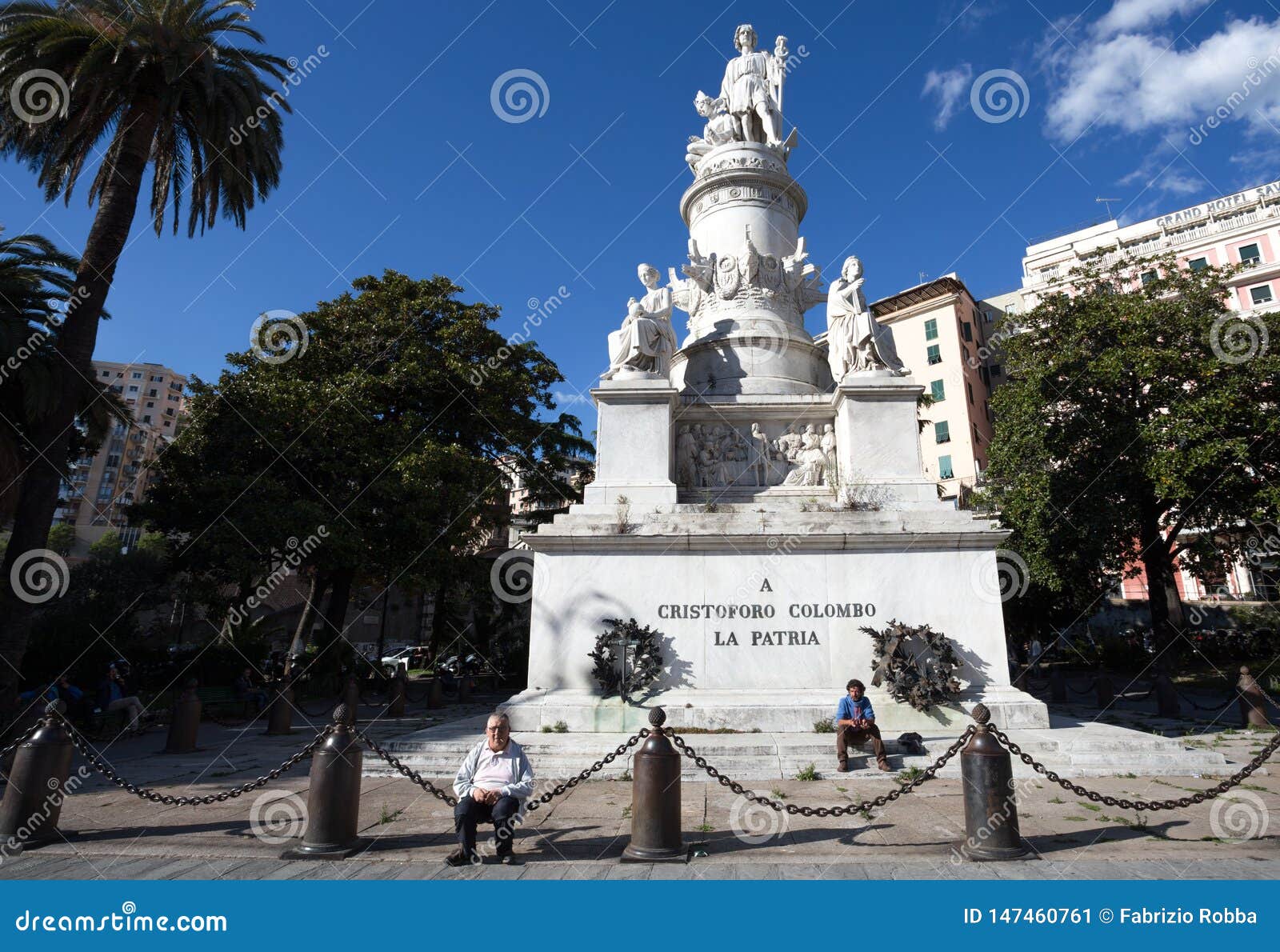 Christopher Columbus Monument in Genoa, Italy Editorial Photo Image of historic, architecture