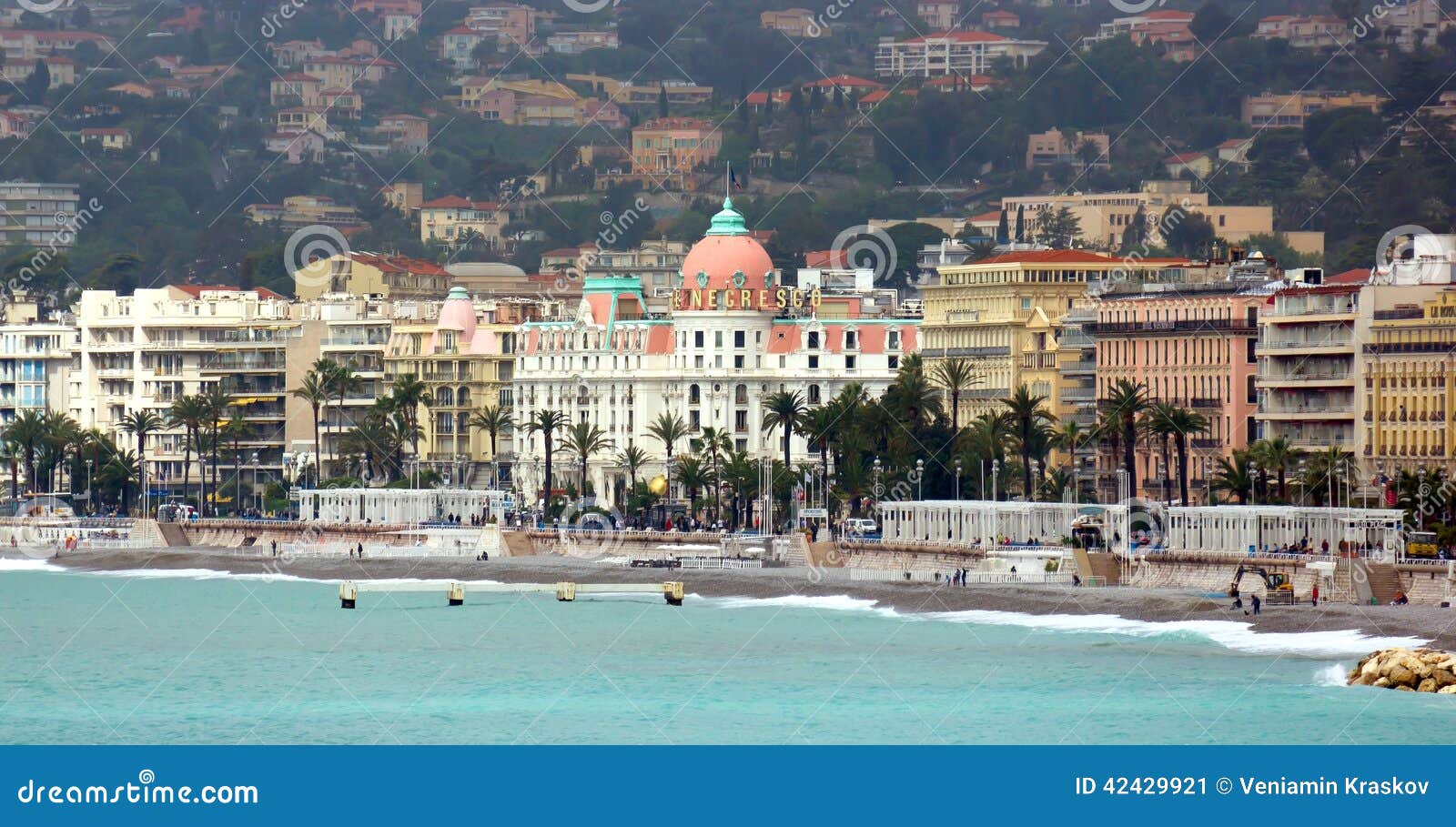 Hotel Negresco In Nice France Editorial Image - Image of 