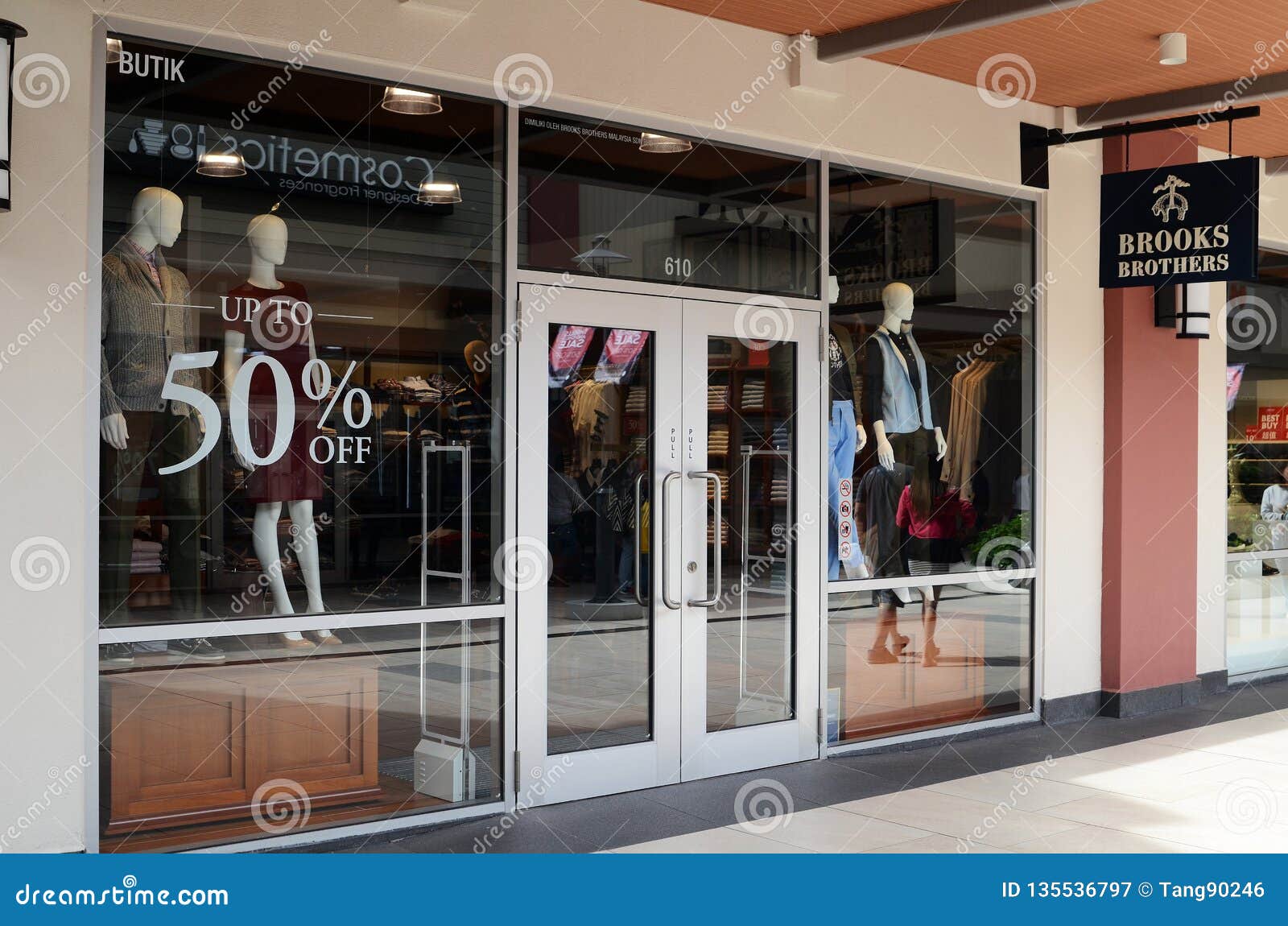 Brooks Brothers Fashion Store at Genting Highlands, Malaysia Editorial ...