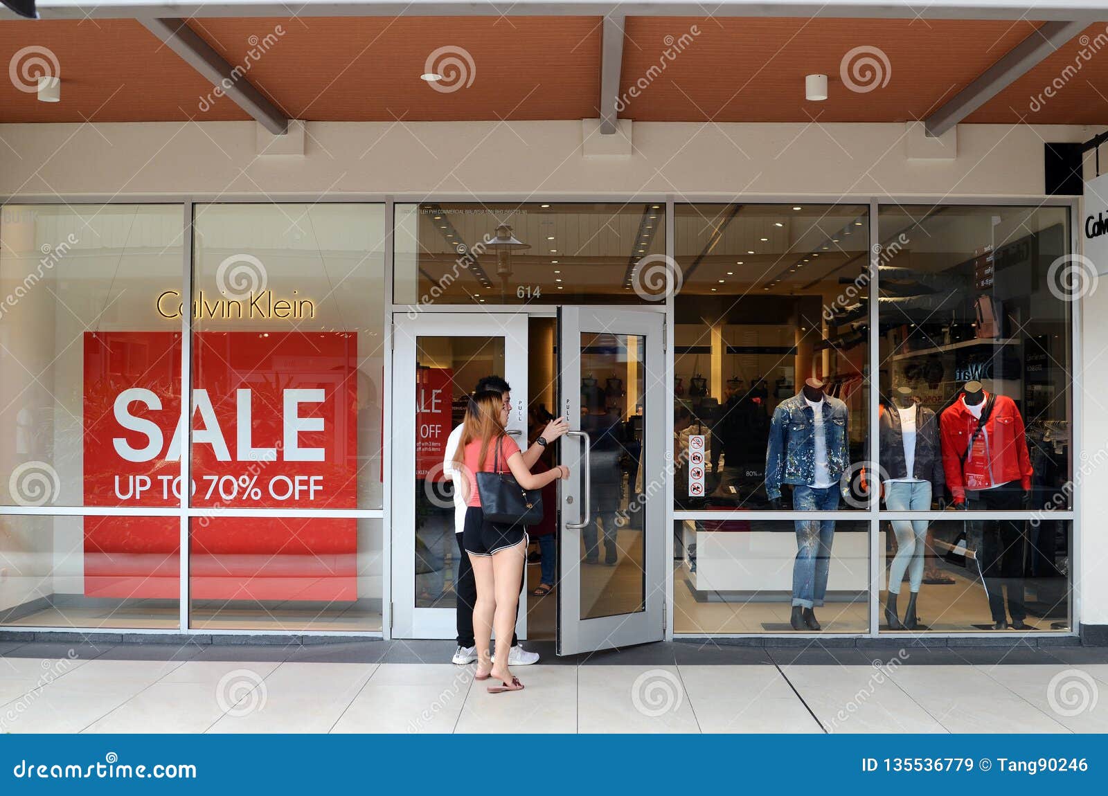 Calvin Klein Outlet at Genting Highlands Premium Outlets, Malaysia Editorial Stock Image - Image boutique, business: 135536779
