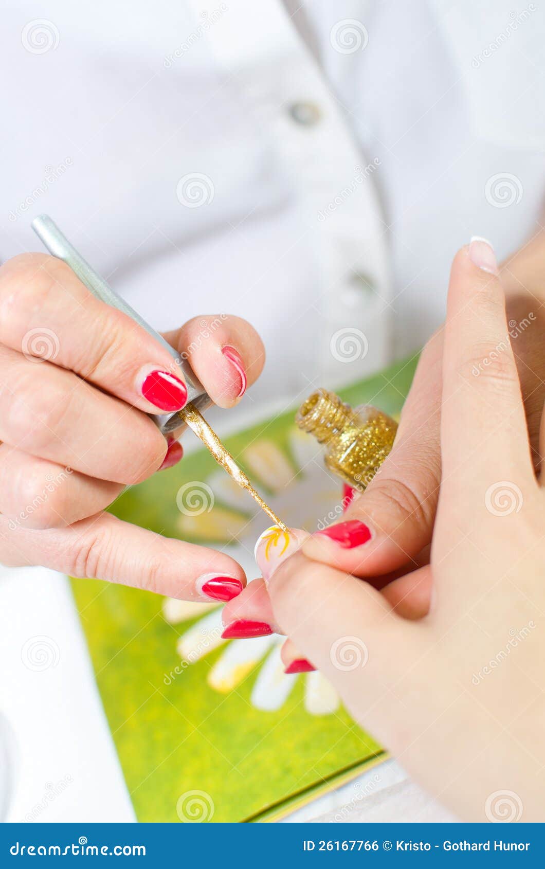 Gentle care of nails stock photo. Image of nail, body 26167766