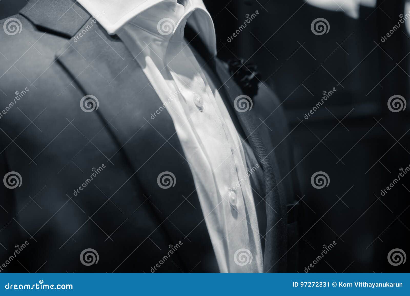 Gentle Man Closeup Groom Tuxedo Suit Stock Image - Image of black ...