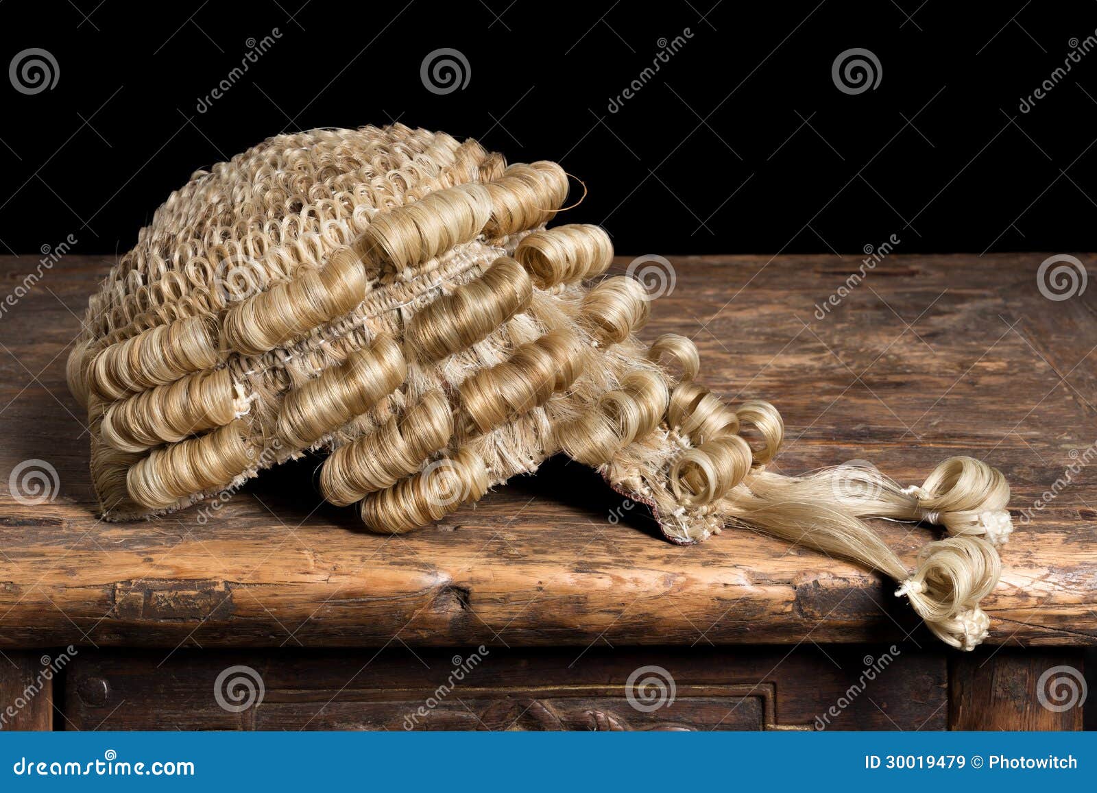 genuine barrister's wig